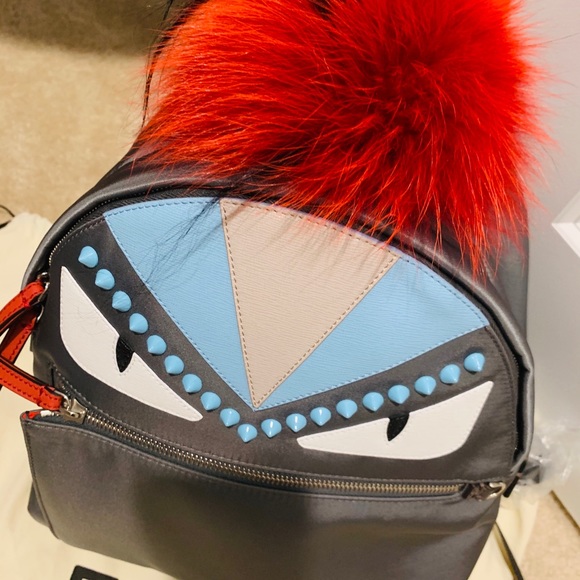 Brand new fendi back pack real fur - Picture 2 of 8
